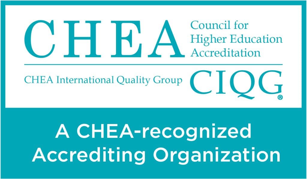 CHEA - Council for Higher Education Accreditation
CHEA International Quality Group (CIQG)
A CHEA-recognized Accrediting Organization